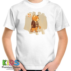Kaos kucing pekerja