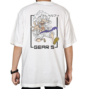 Kaos Oversize Clothudio - One Piece Luffy Nika 