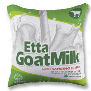 Bantal Etta Goat Milk 1 sisi