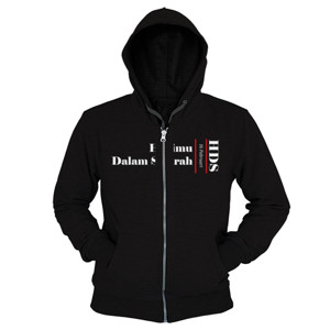 Hoodie Zipper Kaos HDS - 16 Februari