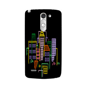 Pemandangan kota dari jauh Casing HP