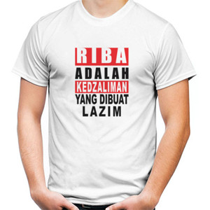 Kaos Riba Adalah Kedzaliman Yang Dibuat Lazim