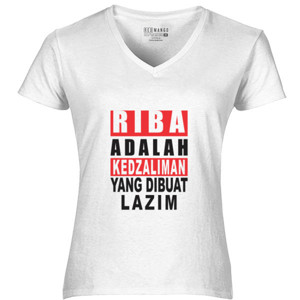 Kaos Riba Adalah Kedzaliman Yang Dibuat Lazim