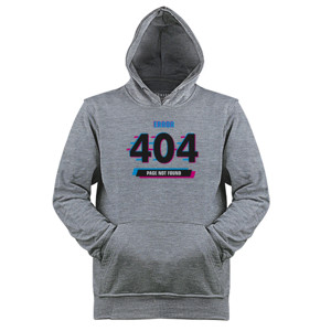 Jaket Hoodie Error 404 Page Not Found 