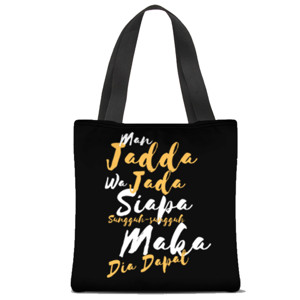 Tas Tote Fullprint Man Jadda Wajada