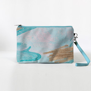 Dompet Blue Glittery Sands