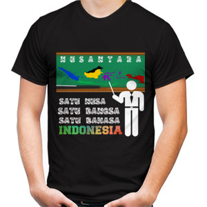 Kaos Indonesia T-Shirt coton combed (008)