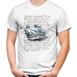 Kaos Kaos Mobil Tua - Retro (SB54U)