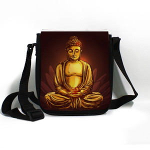 Tas Selempang Tas Selempang Buddha Meditasi