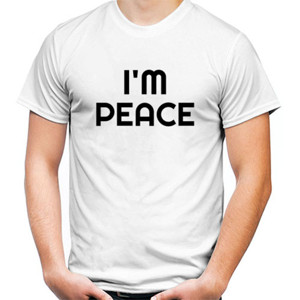 Kaos KAOS PLESETAN I'M PEACE