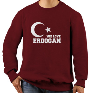 Jaket Sweater Muslim, Turki | Love erdogan | Martino Clothing