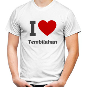 Kaos I Love Tembilahan