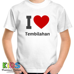 Kaos I Love Tembilahan