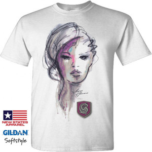 Kaos Woman Shape of Flower