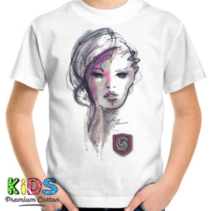 Kaos Woman Shape of Flower