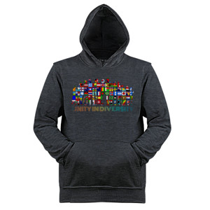 Jaket Hoodie Unity in Diversity