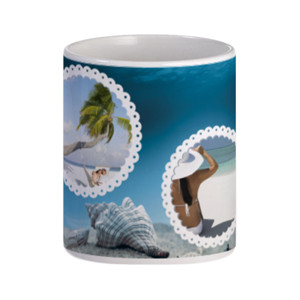 Mug Beach Template