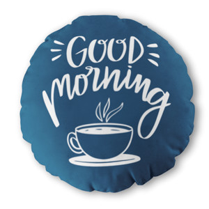 Bantal Bulat Good Morning