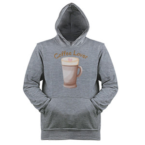 Jaket Hoodie Pecinta Kopi - Coffee Lover Secangkir Kopi Hati