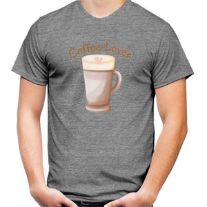 Kaos Pecinta Kopi - Coffee Lover Secangkir Kopi Hati