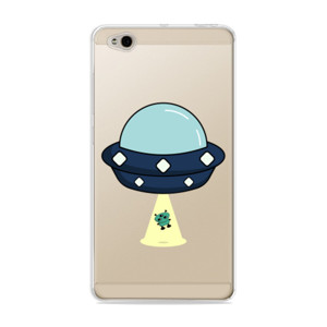 Casing HP ufo dengan alien lucu