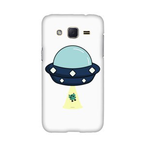 ufo dengan alien lucu Casing HP