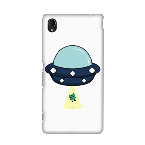 ufo dengan alien lucu Casing HP