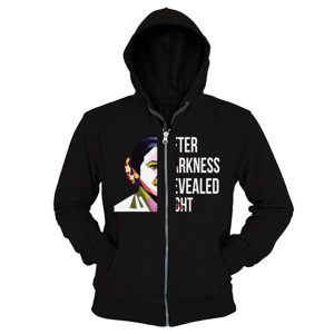 Hoodie Zipper Kaos Kartini