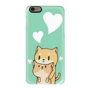 Lovely dogs green Casing HP