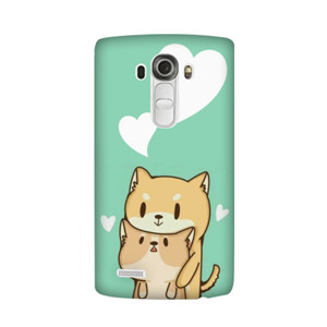 Lovely dogs green Casing HP