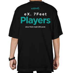 Kaos Oversize eX 7 Feet Players Cyan