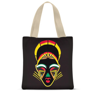 Tas Tote Fullprint Masker Perempuan