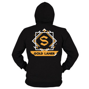 Hoodie Zipper Gold Lane Mobile Legends Role