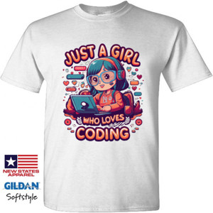 Kaos coding girl 2