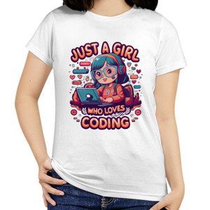 Kaos coding girl 2