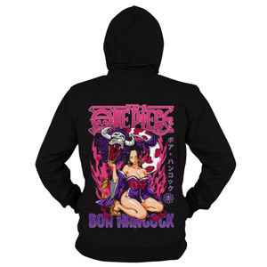 Hoodie Zipper boa hancock