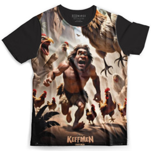 Kaos Fullprint keffmen chicken attack