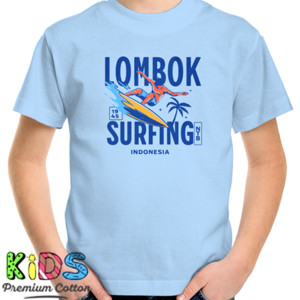 Kaos Lombok Surfing NTB