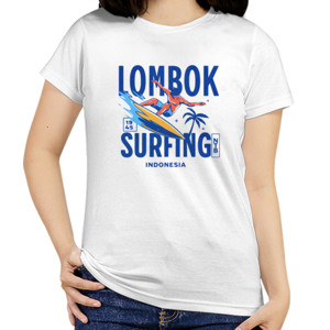 Kaos Lombok Surfing NTB