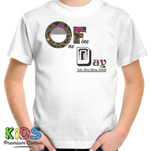 Kaos Kaos DIstro One Fine Day Trendy Best Seller Murah 