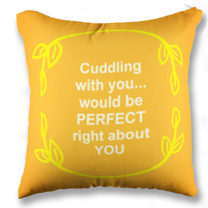 Bantal Simple Picture - Quote about Love