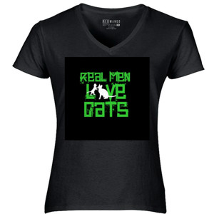 Kaos Real Men Love Cats - Kucing