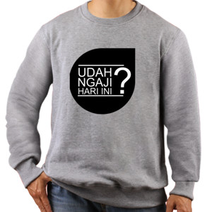 Jaket Sweater Udah Ngaji?