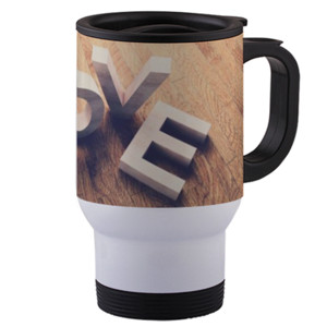 Travel Mug Love Brick