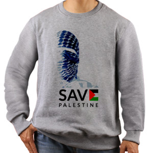 Jaket Sweater Kaos Palestina 1