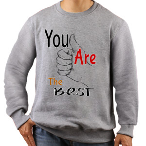 Jaket Sweater You are the best