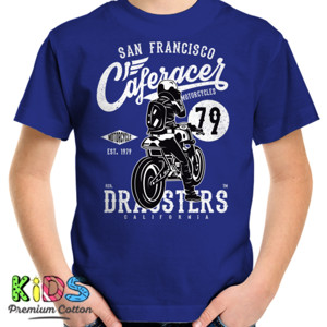 Kaos Vintage Caferacer Dragsters
