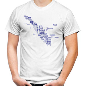 Kaos Light Sumatera Map