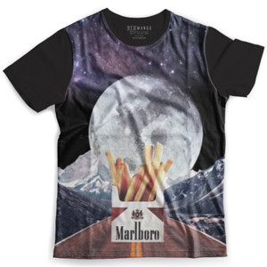 Kaos Fullprint Smoke The Galaxy Full Print