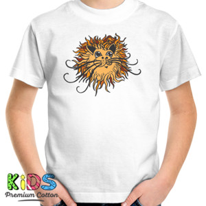 Kaos Kepala Singa apa Kucing